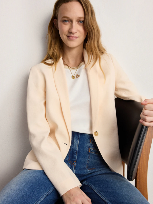 Veste de tailleur en crêpe - MALIAH