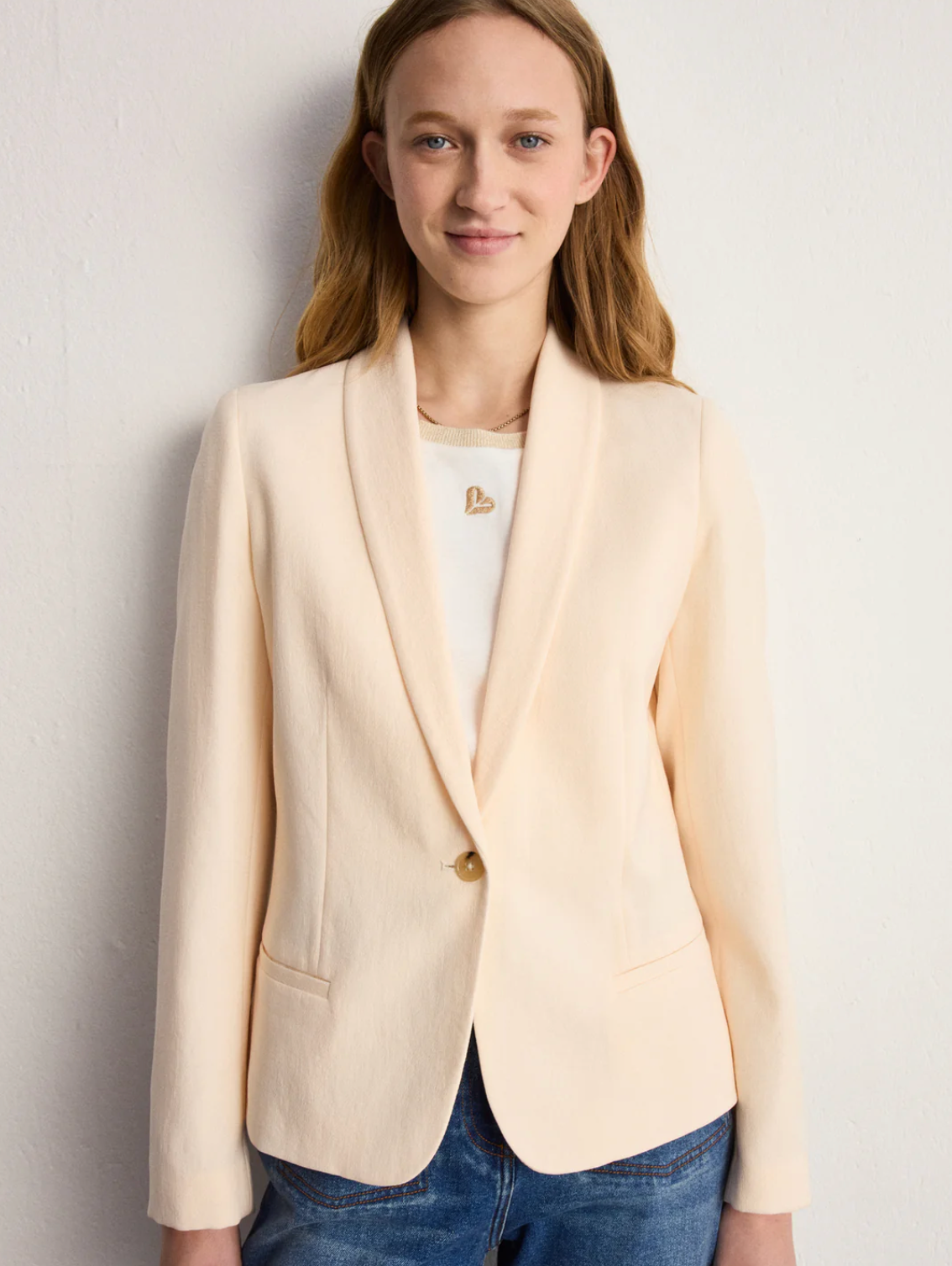 Veste de tailleur en crêpe - MALIAH