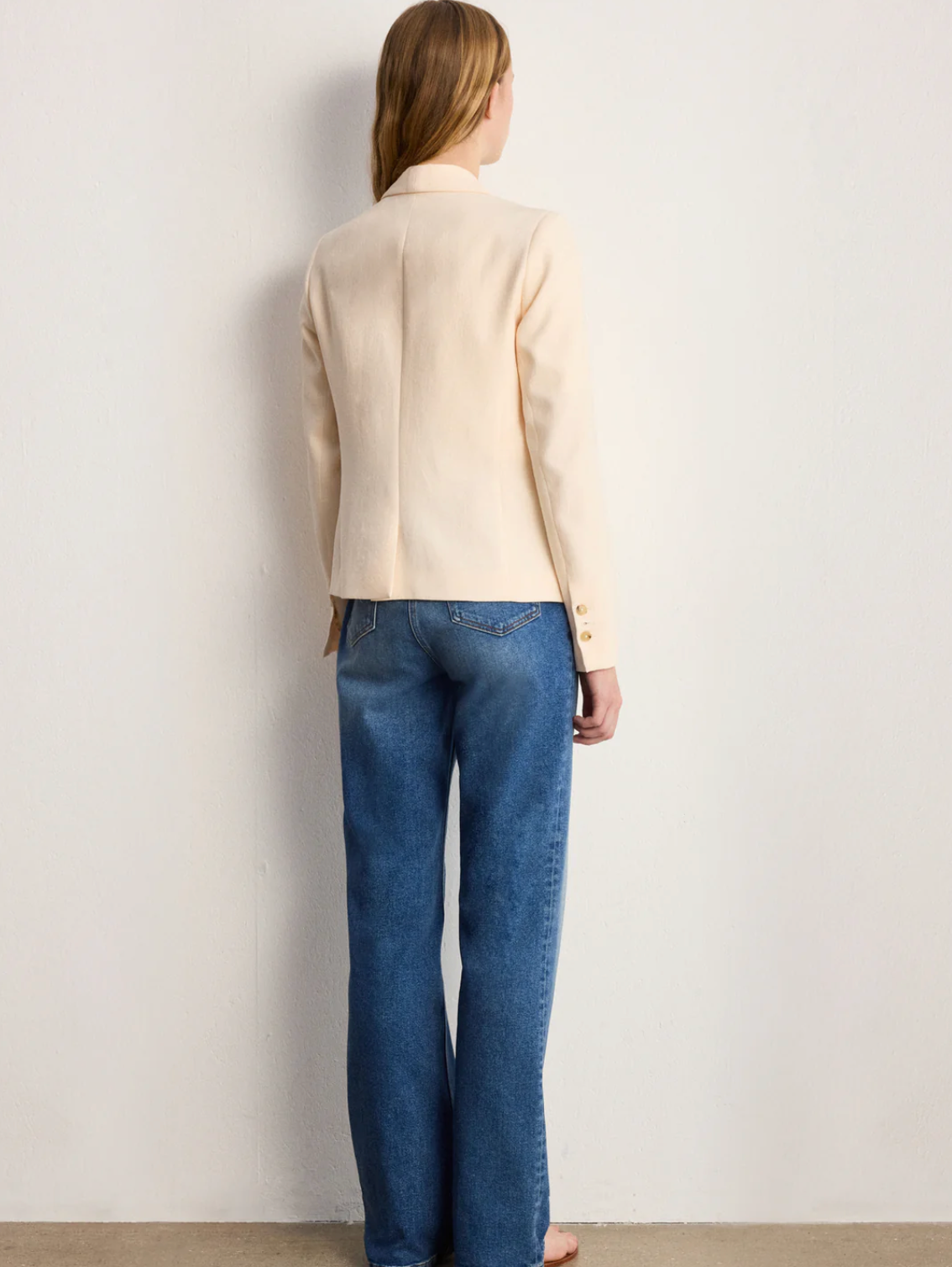 Veste de tailleur en crêpe - MALIAH