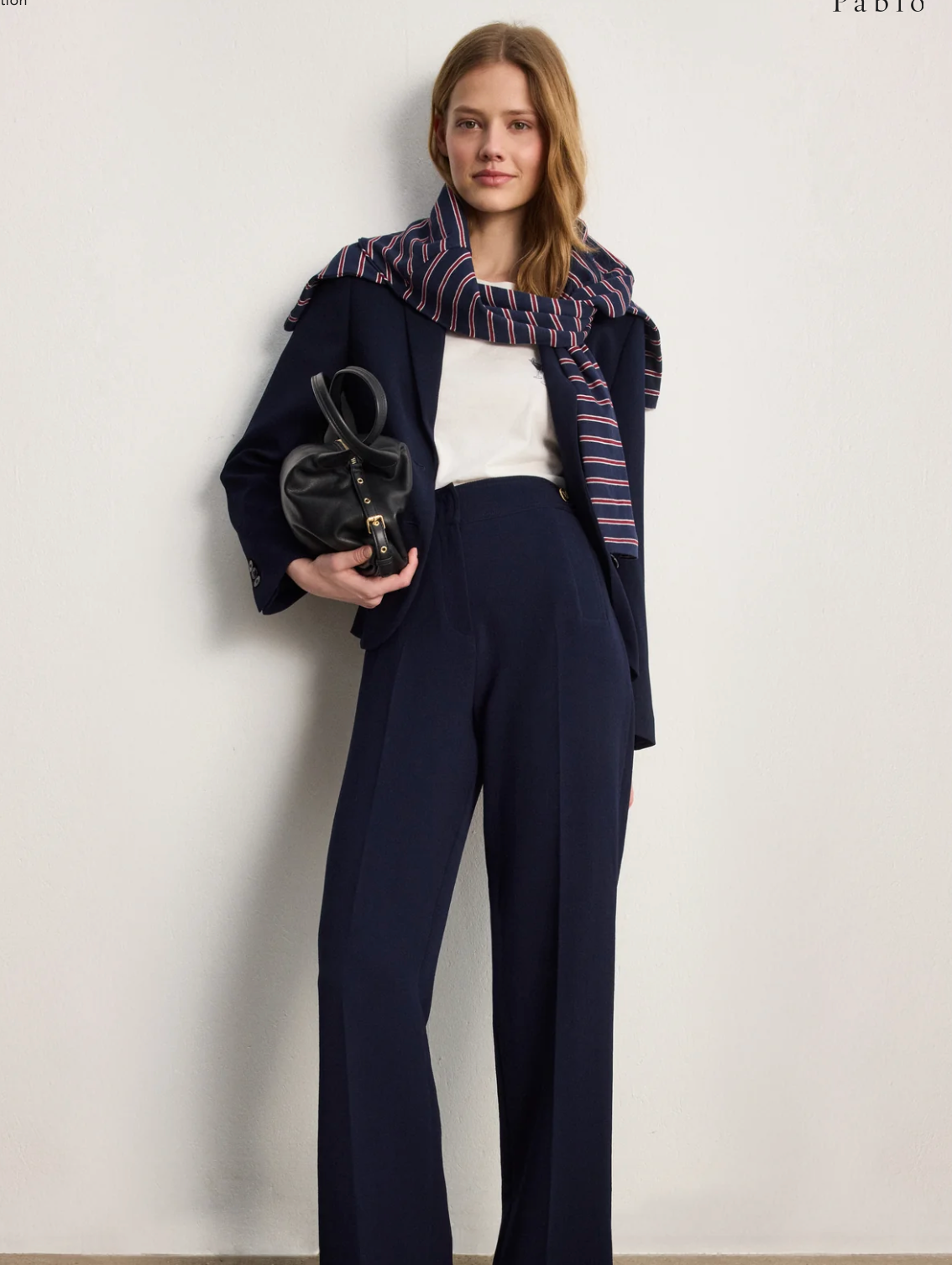 Pantalon fluide à pont - BRIELLE Marine