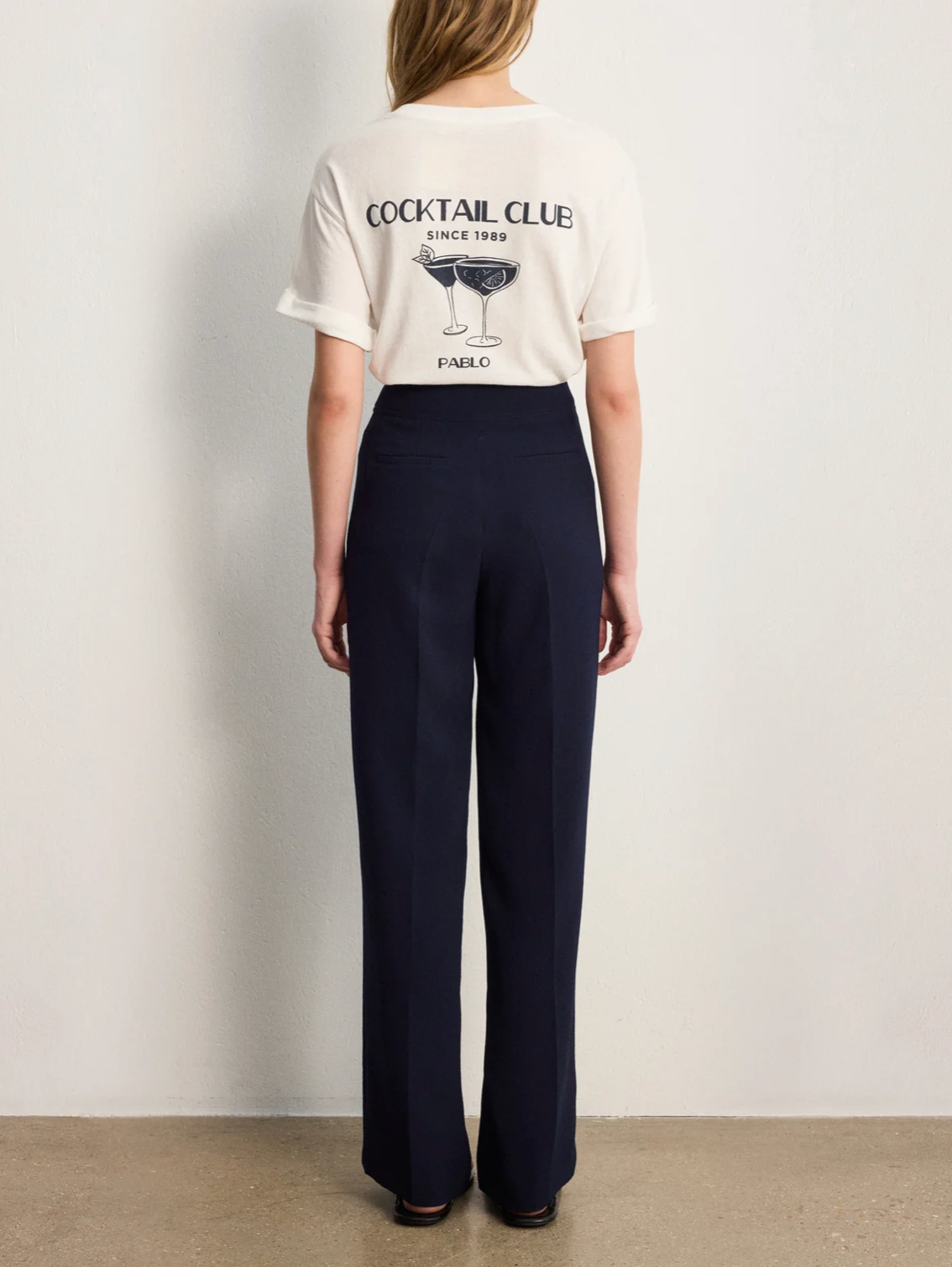 Pantalon fluide à pont - BRIELLE Marine