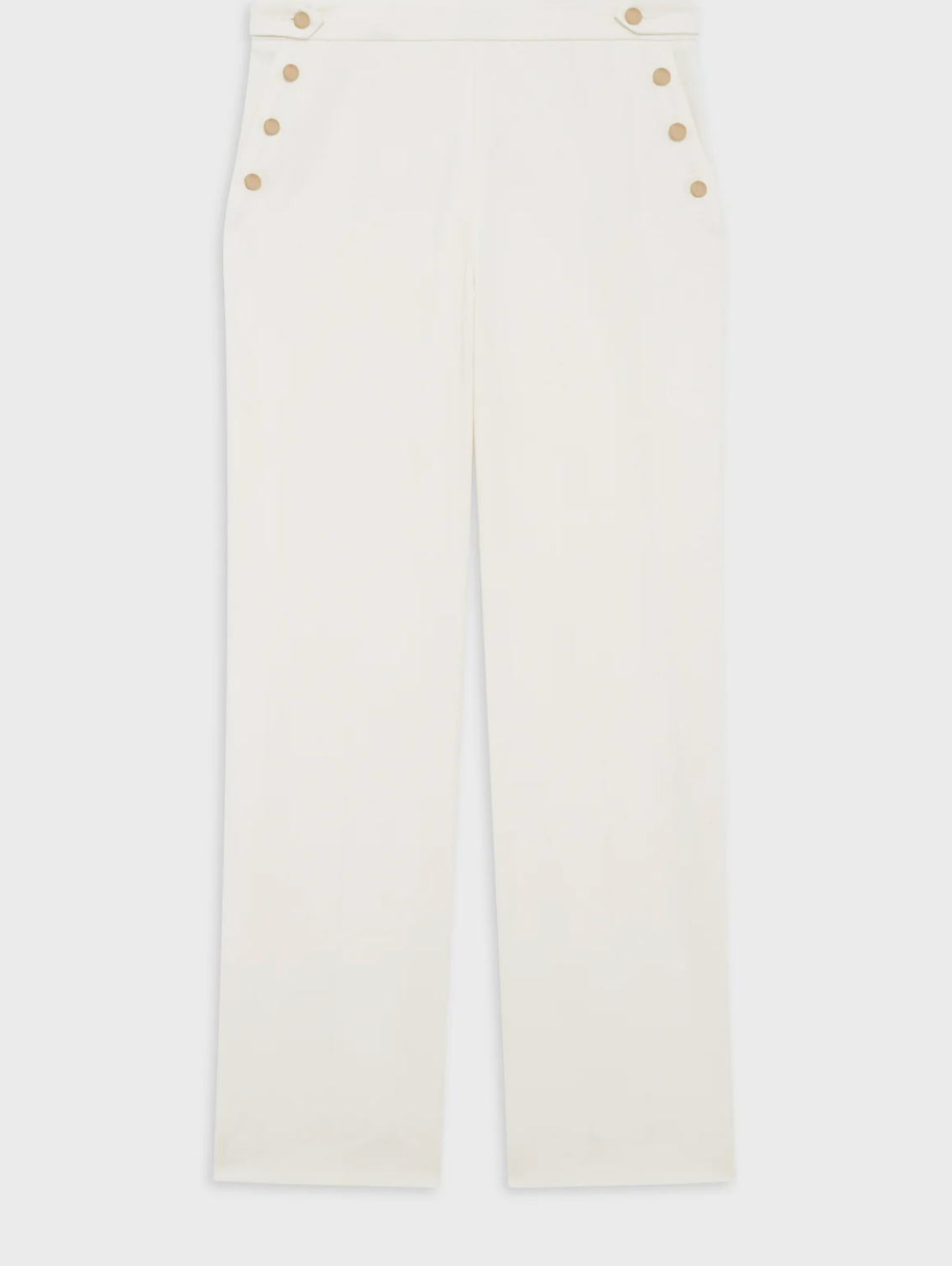 Pantalon droit à pont - BASMAT