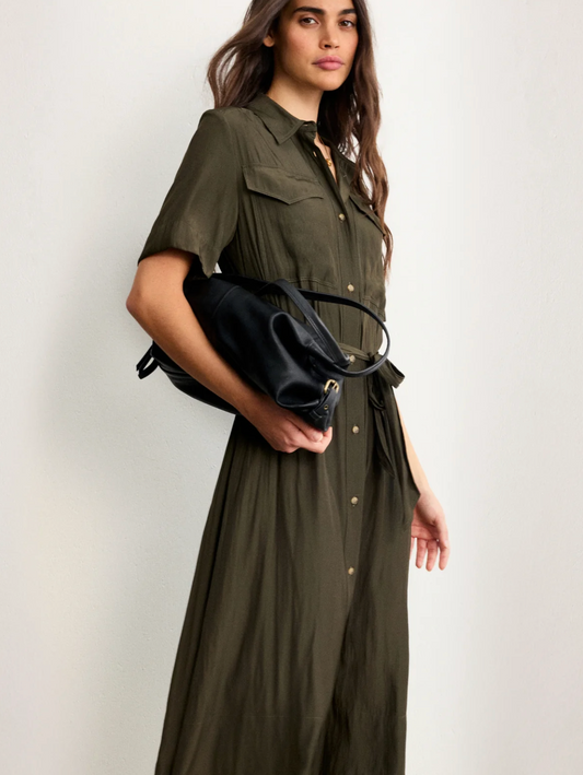 Robe chemise fluide - AMANDA