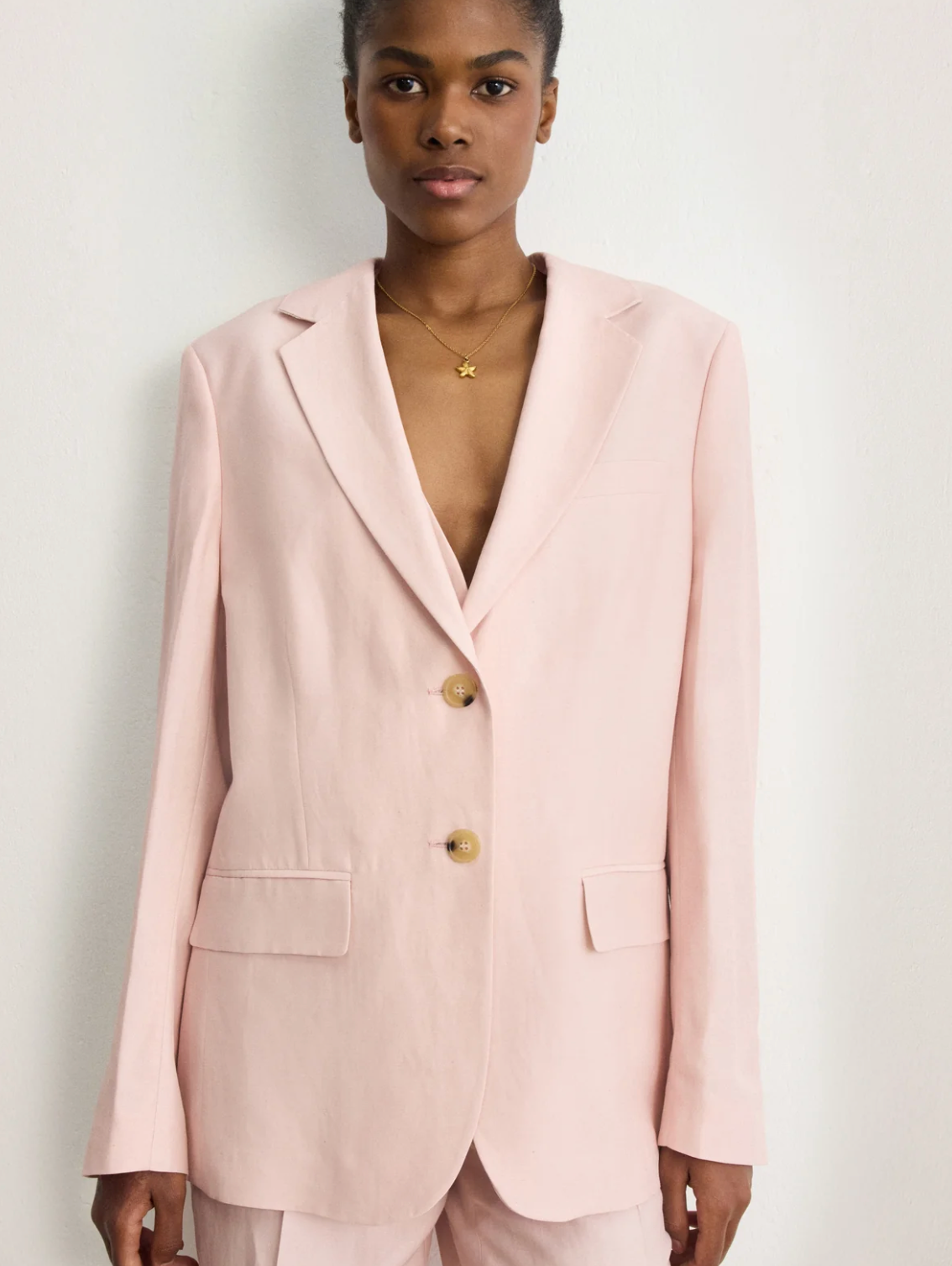 Veste en lin mélangé - MAYLIS