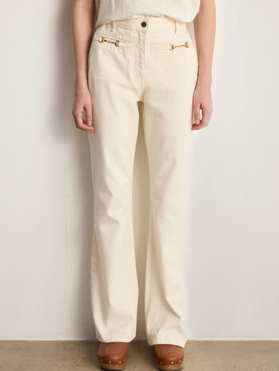 Jean bootcut à mors- BERTIE