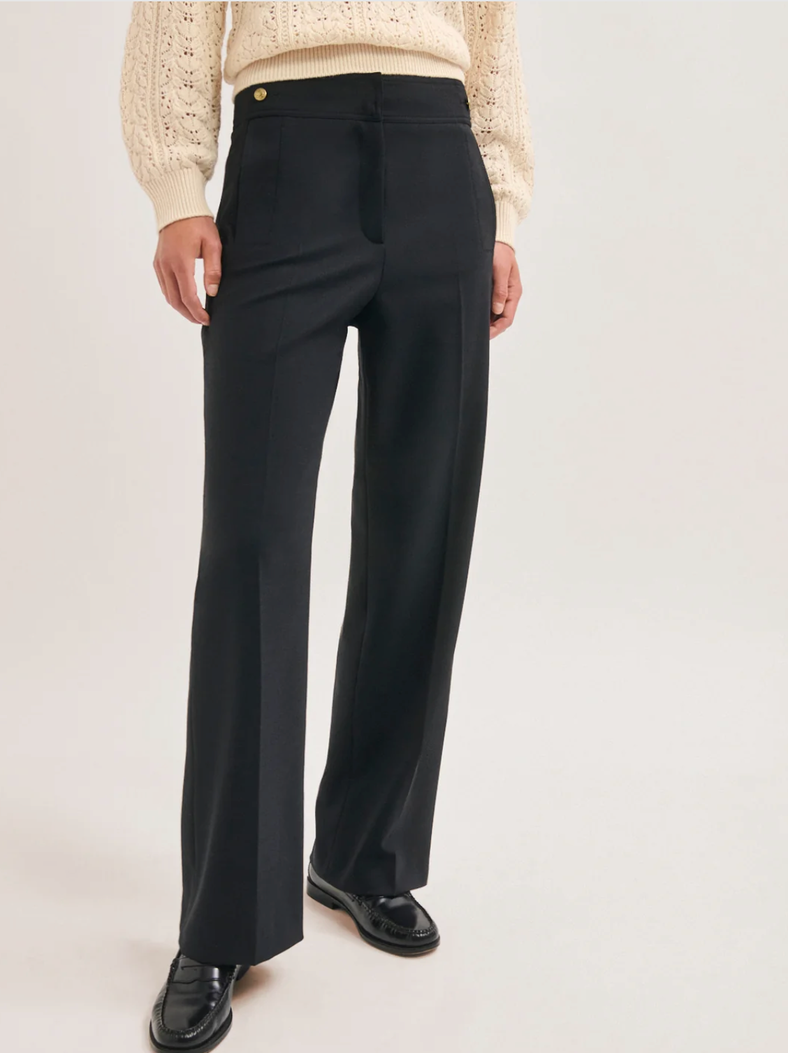 Pantalon large à pont - MAR