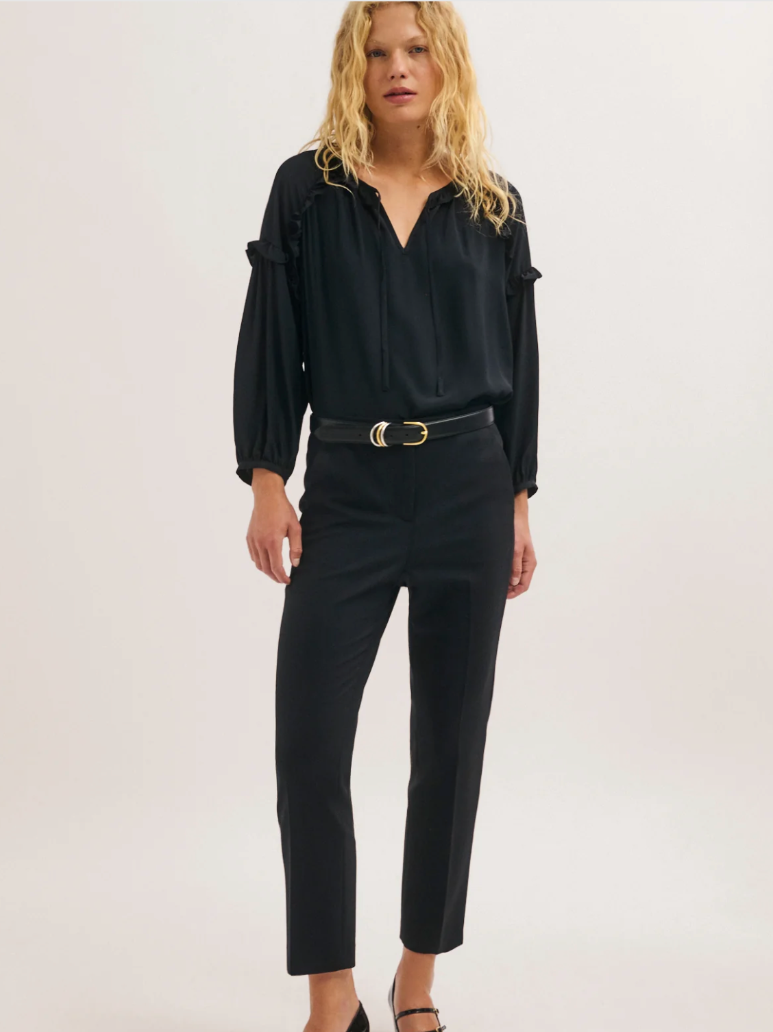 Pantalon slim de tailleur - MIKA