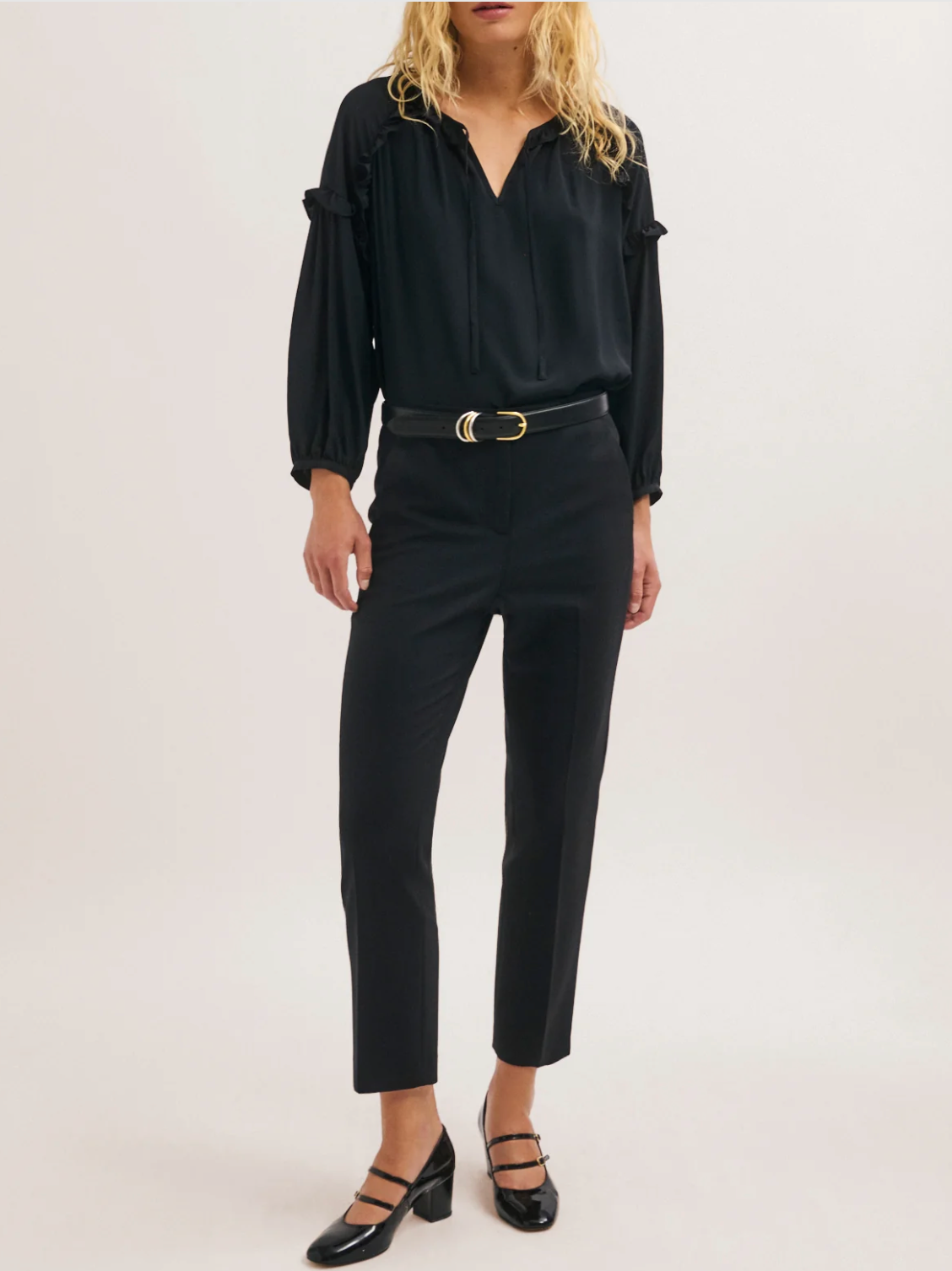 Pantalon slim de tailleur - MIKA