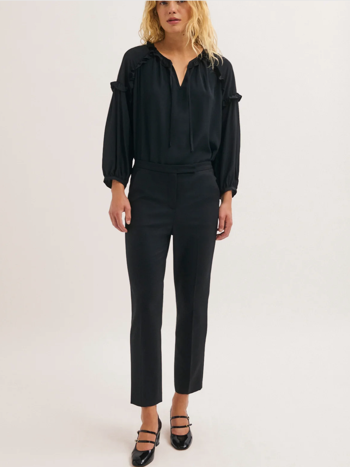 Pantalon slim de tailleur - MIKA
