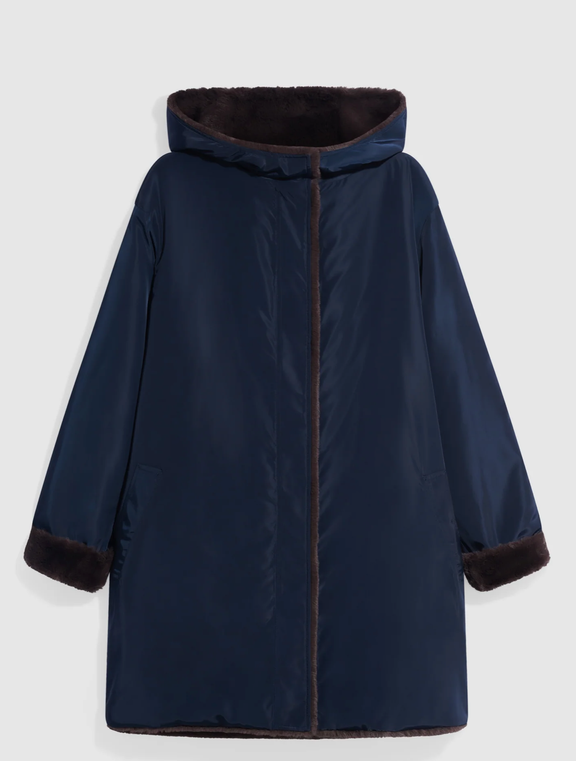 Parka réversible en fausse fourrure - AMIE