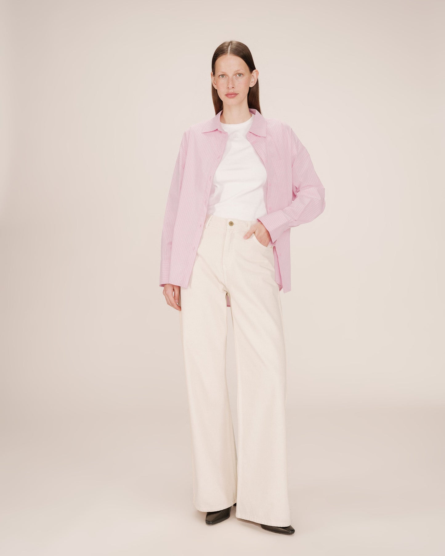 CHEMISE CRISTAL ROSE STORM