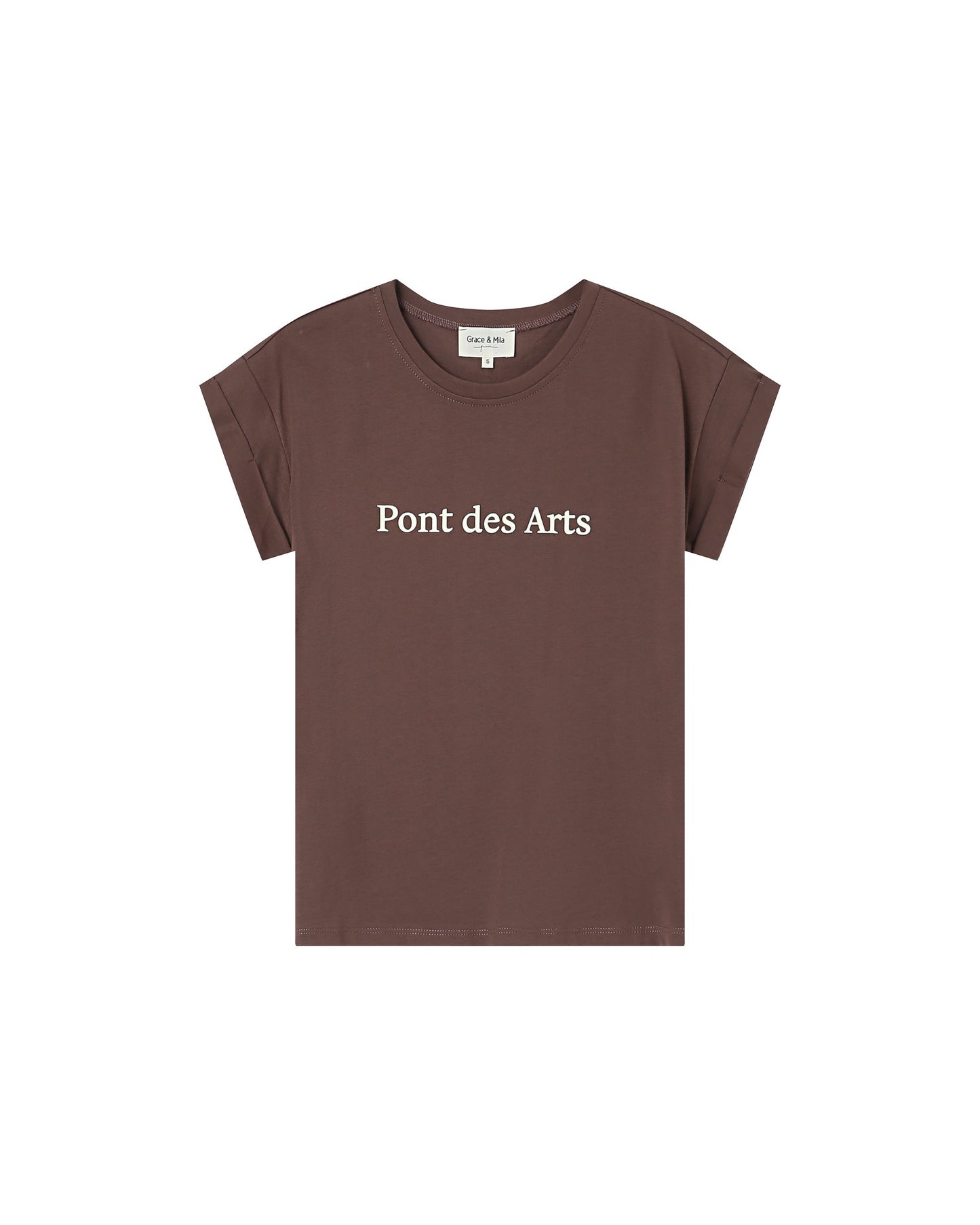T-SHIRT CHATAIGNE SORENTINO