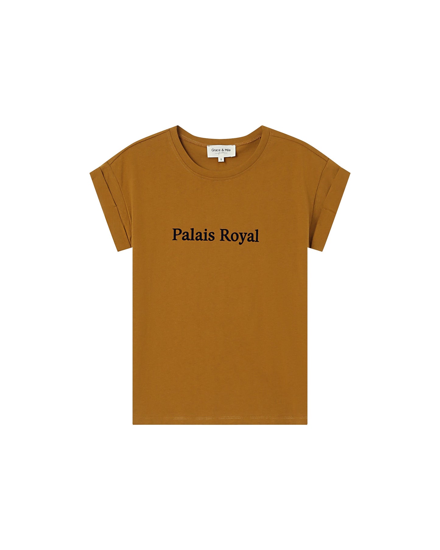 T-SHIRT OCRE SORENTINO