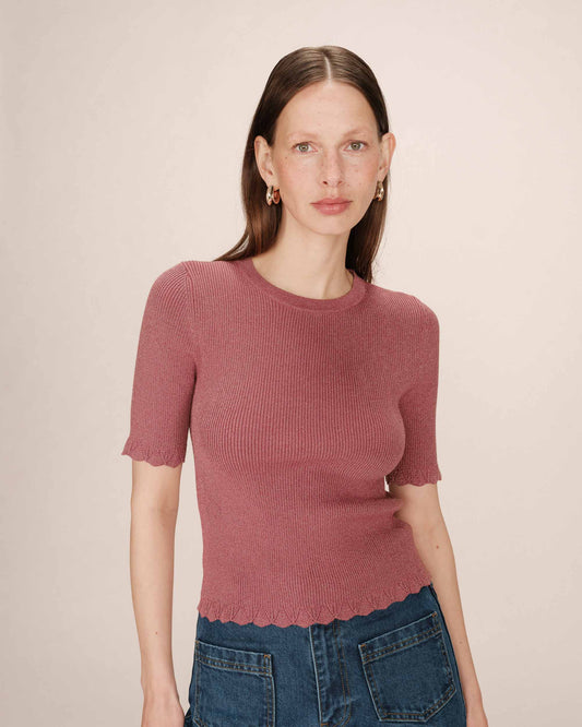 PULL TERRACOTTA SATURNE
