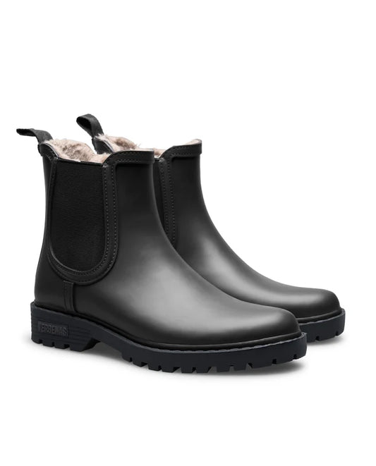 Bottes de Pluie Gaudi Fur Smooth Black/Black