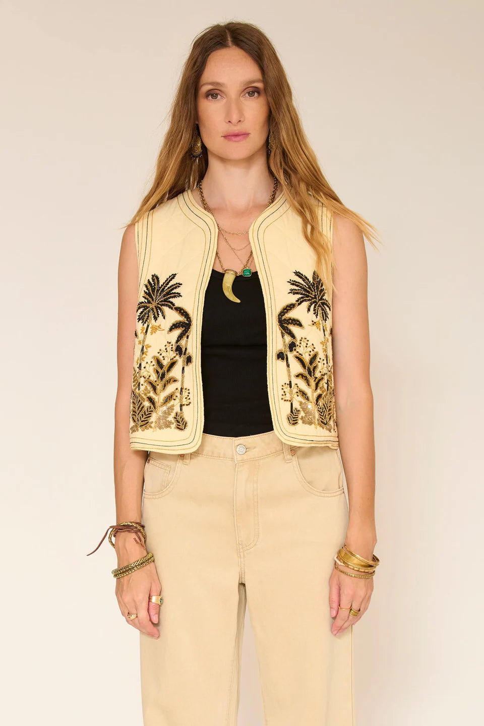 GILET - GOYAVE-NATURAL