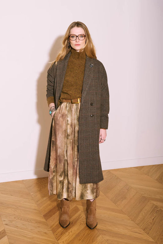MANTEAU LONG - MAIWEN BROWN