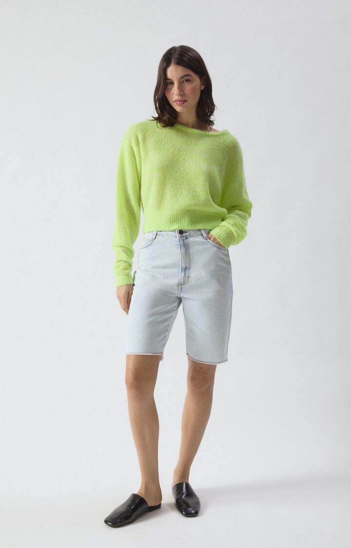 PULL FEMME NUGGY CITRONNADE FLUO CHINE