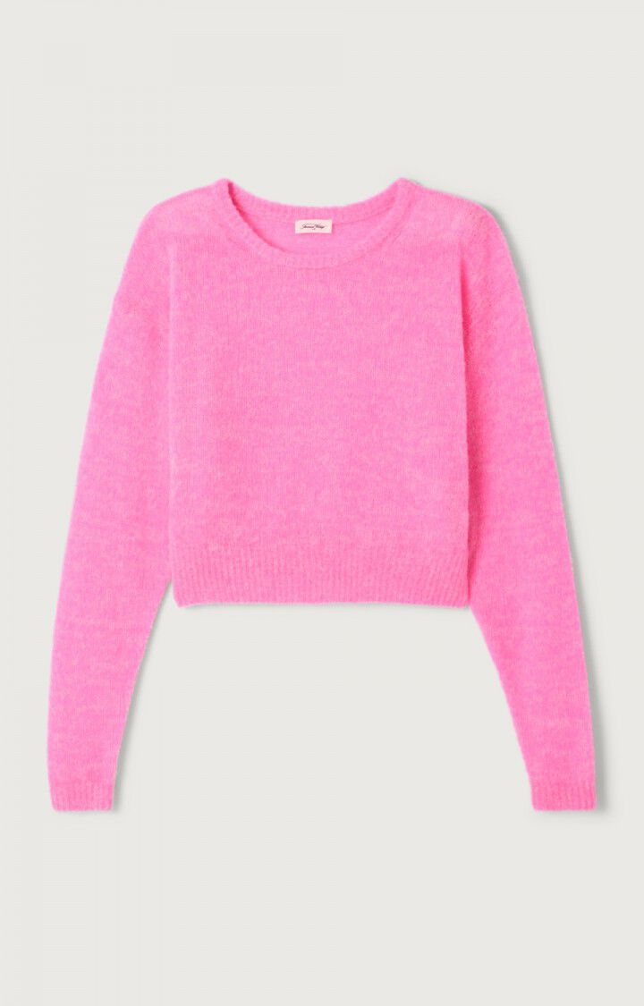 PULL FEMME NUGGY PETUNIA FLUO CHINE