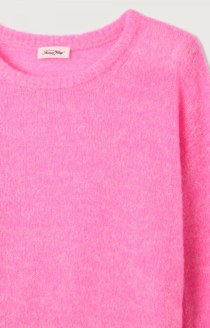 PULL FEMME NUGGY PETUNIA FLUO CHINE