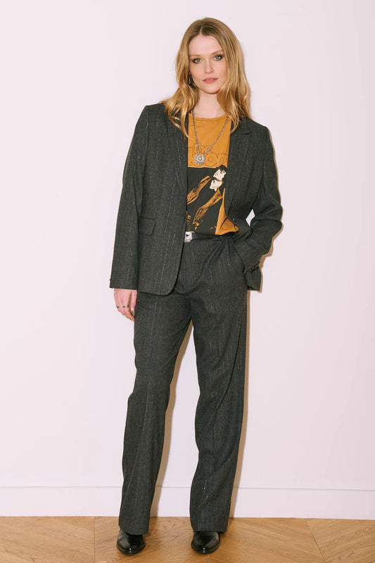 PANTALON DE TAILLEUR - PAVATO GREY