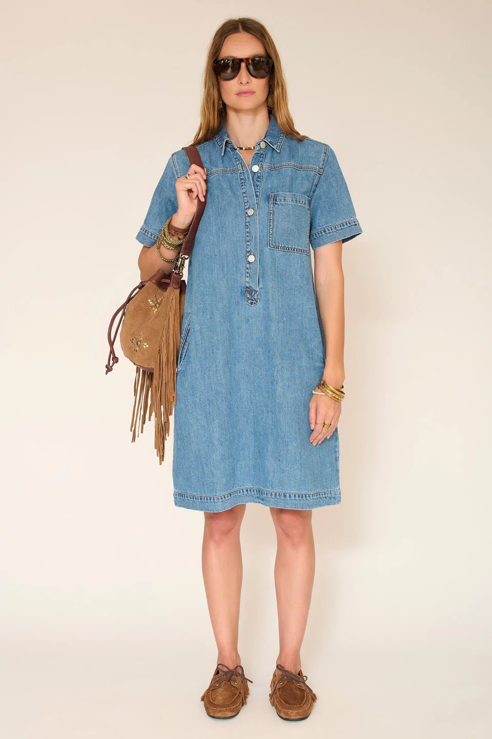 ROBE - ROSALIE SHIBUYA-BLUE - MIDWEST WASH