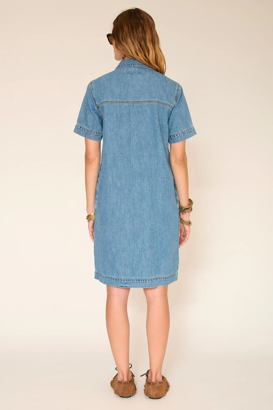 ROBE - ROSALIE SHIBUYA-BLUE - MIDWEST WASH