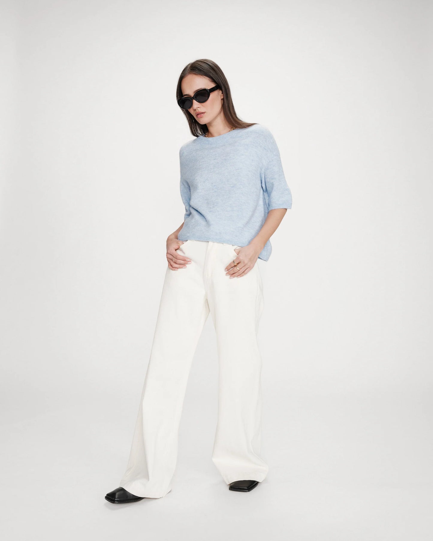 PULL EN LAINE ET ALPAGA CIEL VAMOS