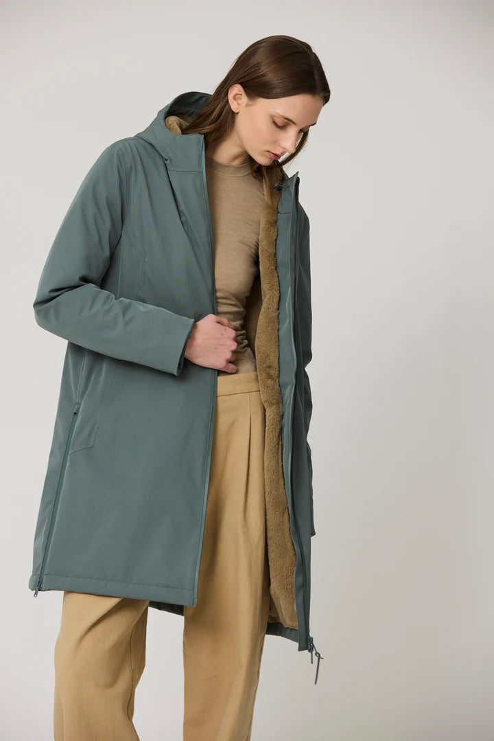 Parka Imperméable Verglas Balsam Green