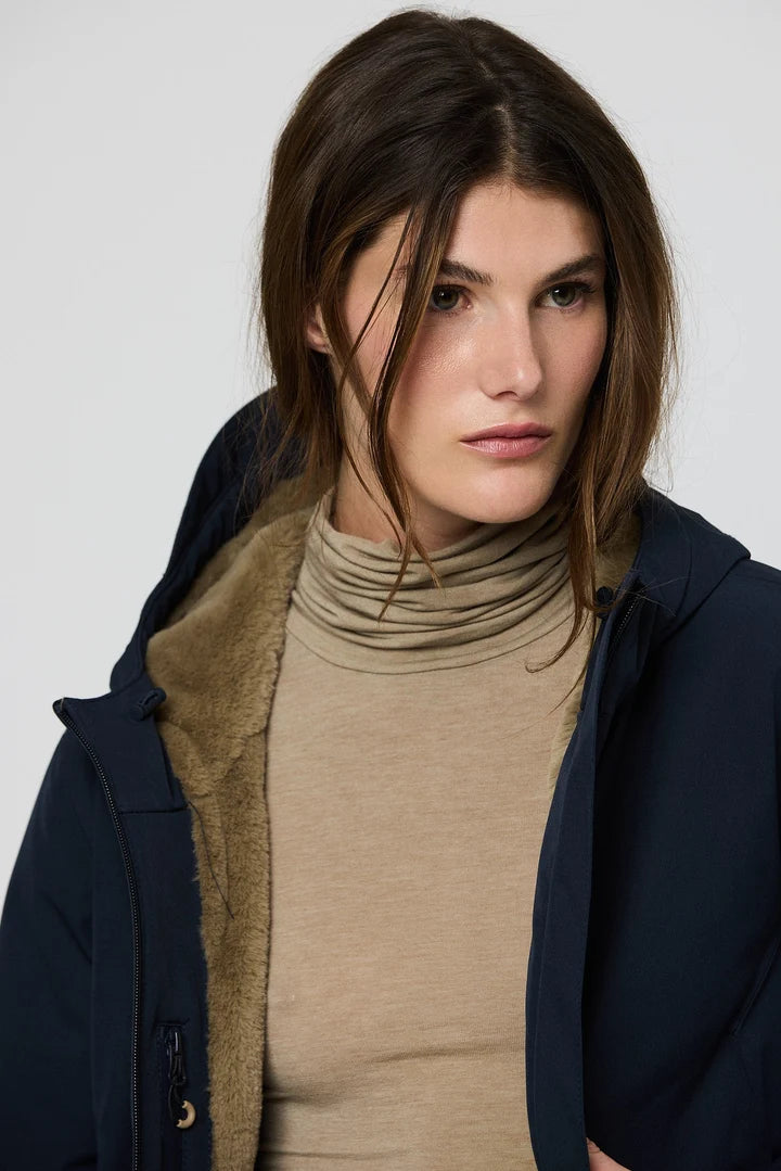 Parka Imperméable Verglas Dark Navy