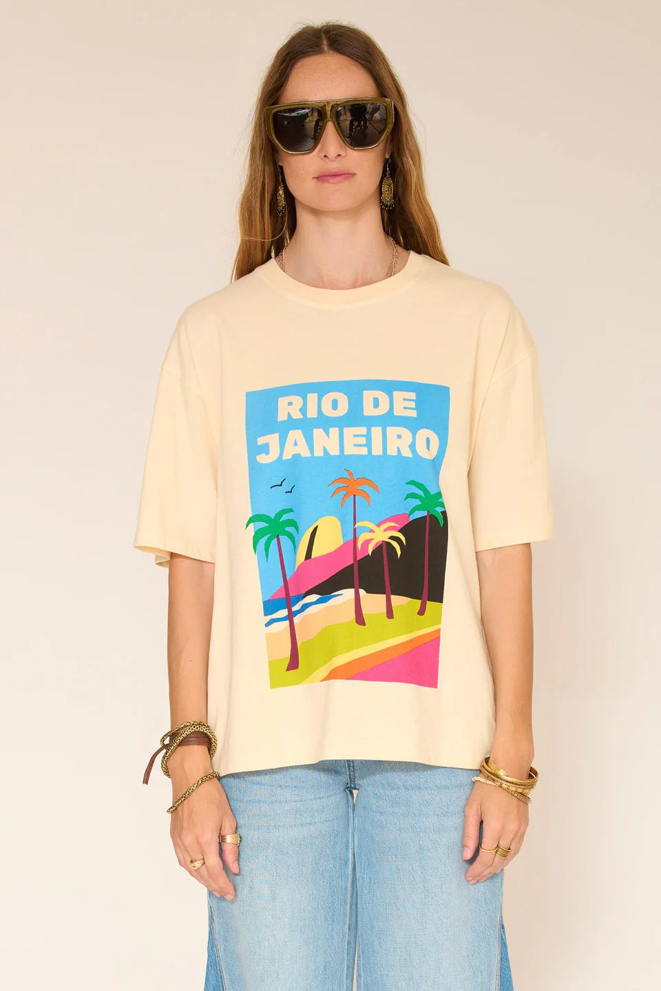 TSHIRT - TAJARIO-NATURAL