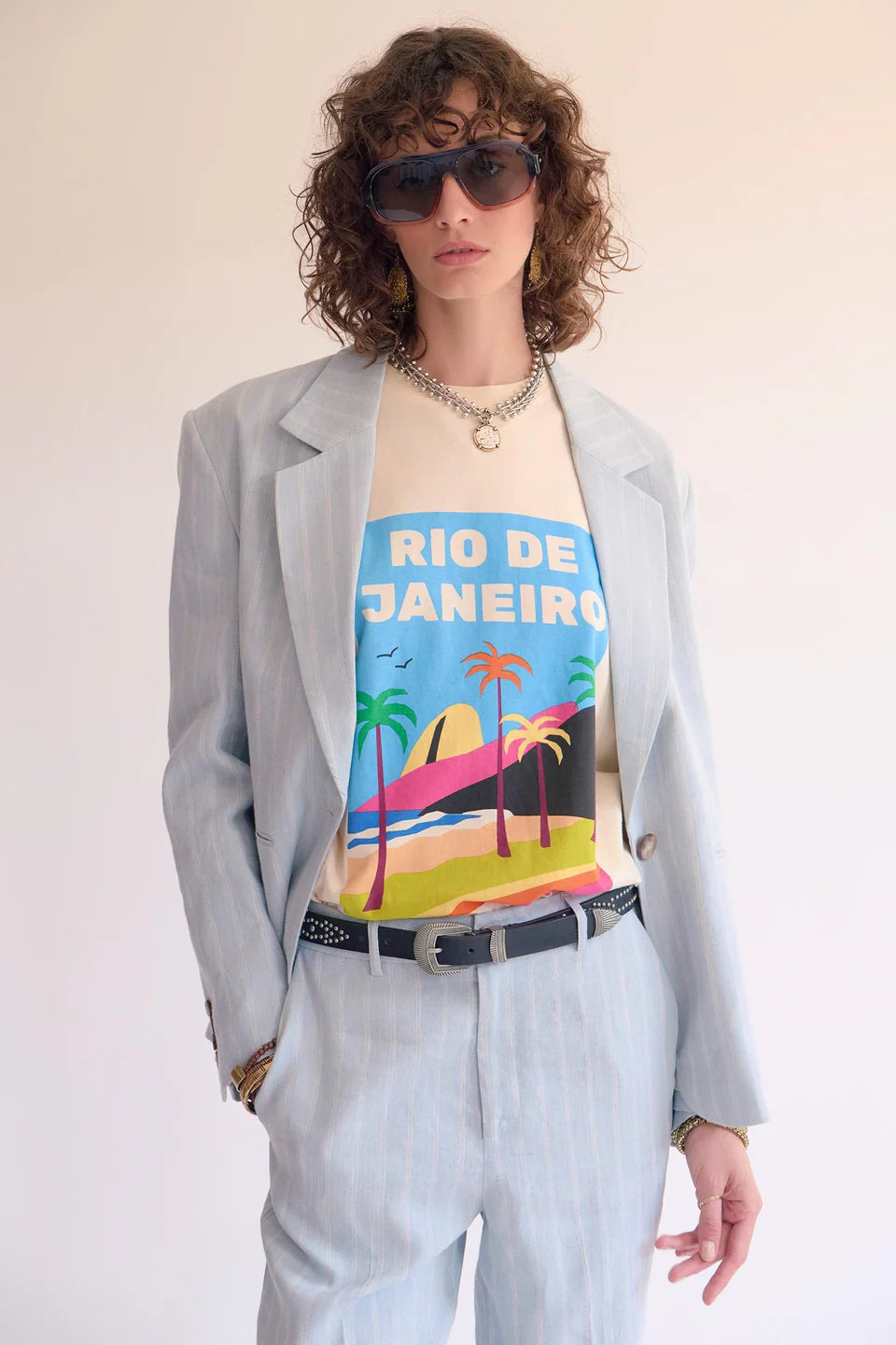 TSHIRT - TAJARIO-NATURAL