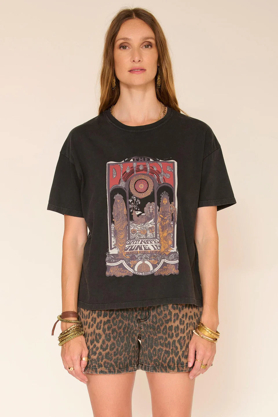 TSHIRT - TAKOMI.DOORS-BLACK