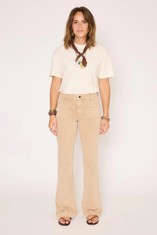 JEAN - THE DIANA PACIFIC DRILL-BEIGE