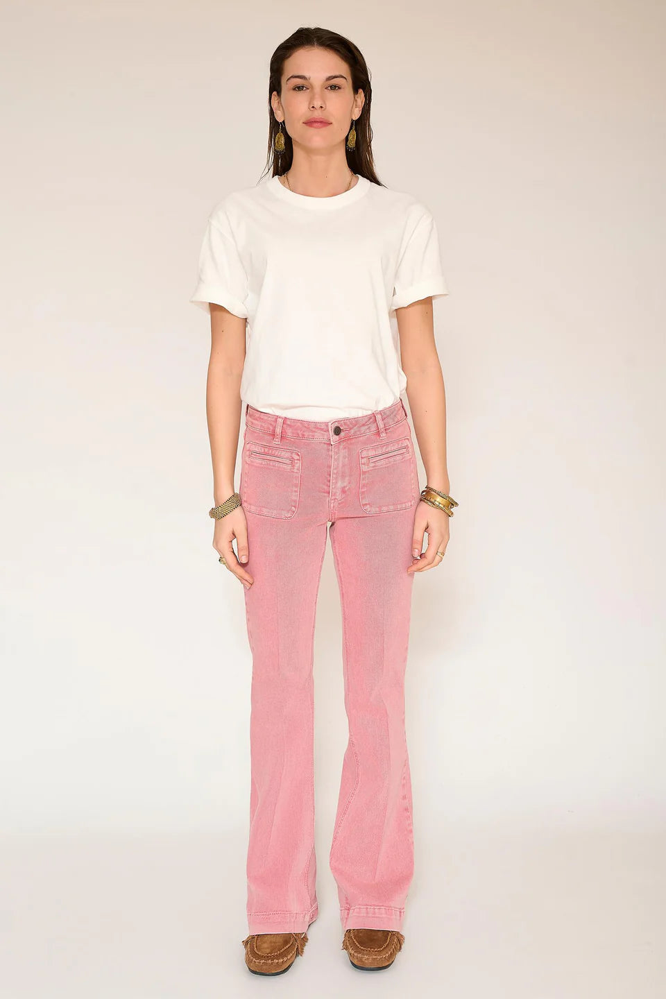 JEAN - THE DIANA PACIFIC DRILL-BLUSH