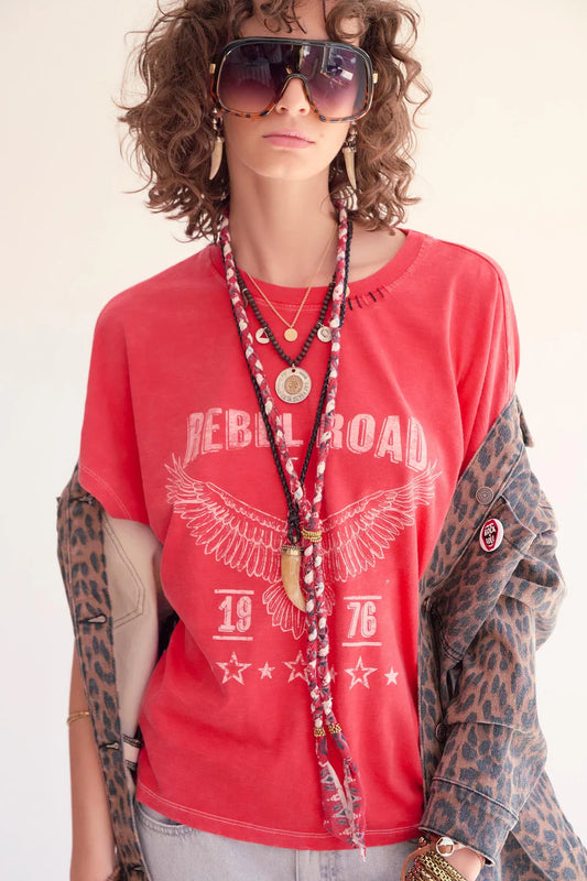 TSHIRT - TOGALI-CHERRY