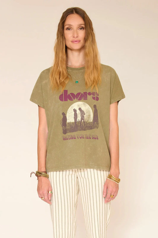 TSHIRT - TREMPY.DOORS-KAKI