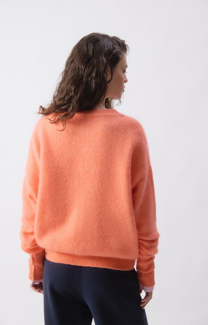 PULL FEMME VITOW SAUMON CHINE