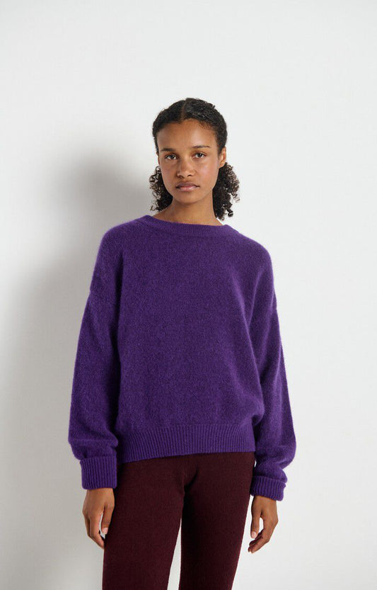 PULL FEMME VITOW Aubergine