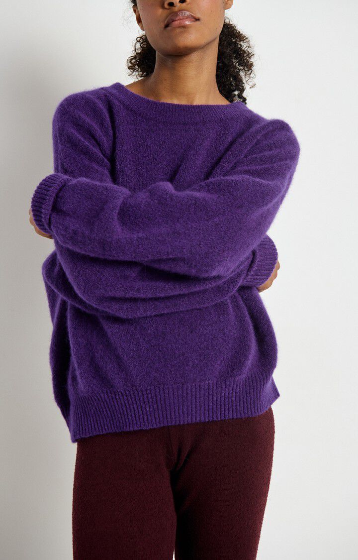 PULL FEMME VITOW Aubergine