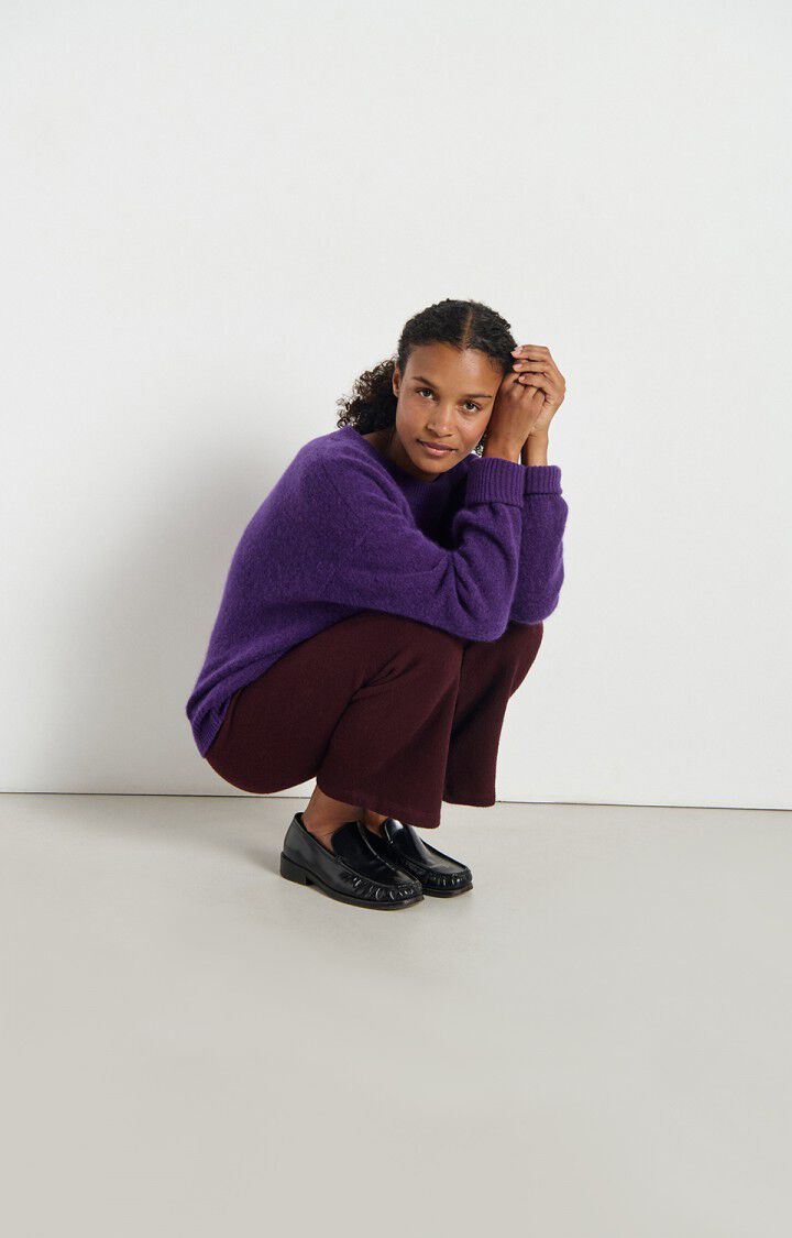 PULL FEMME VITOW Aubergine