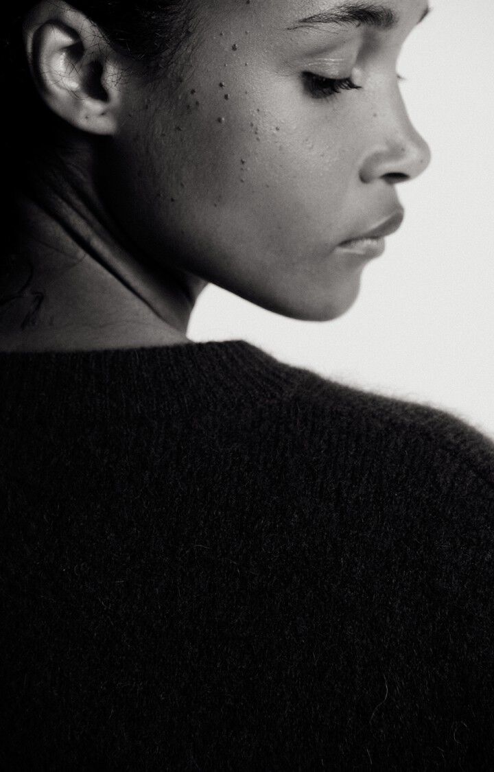 PULL FEMME VITOW Aubergine