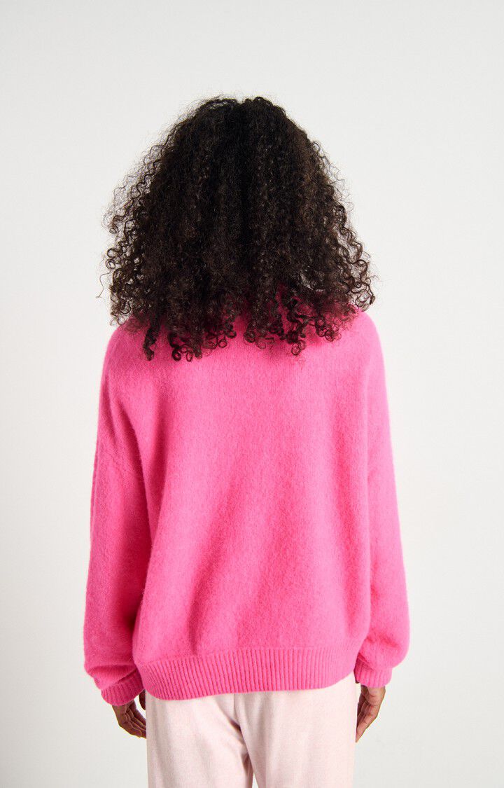 PULL FEMME VITOW Rose Fluo Chiné