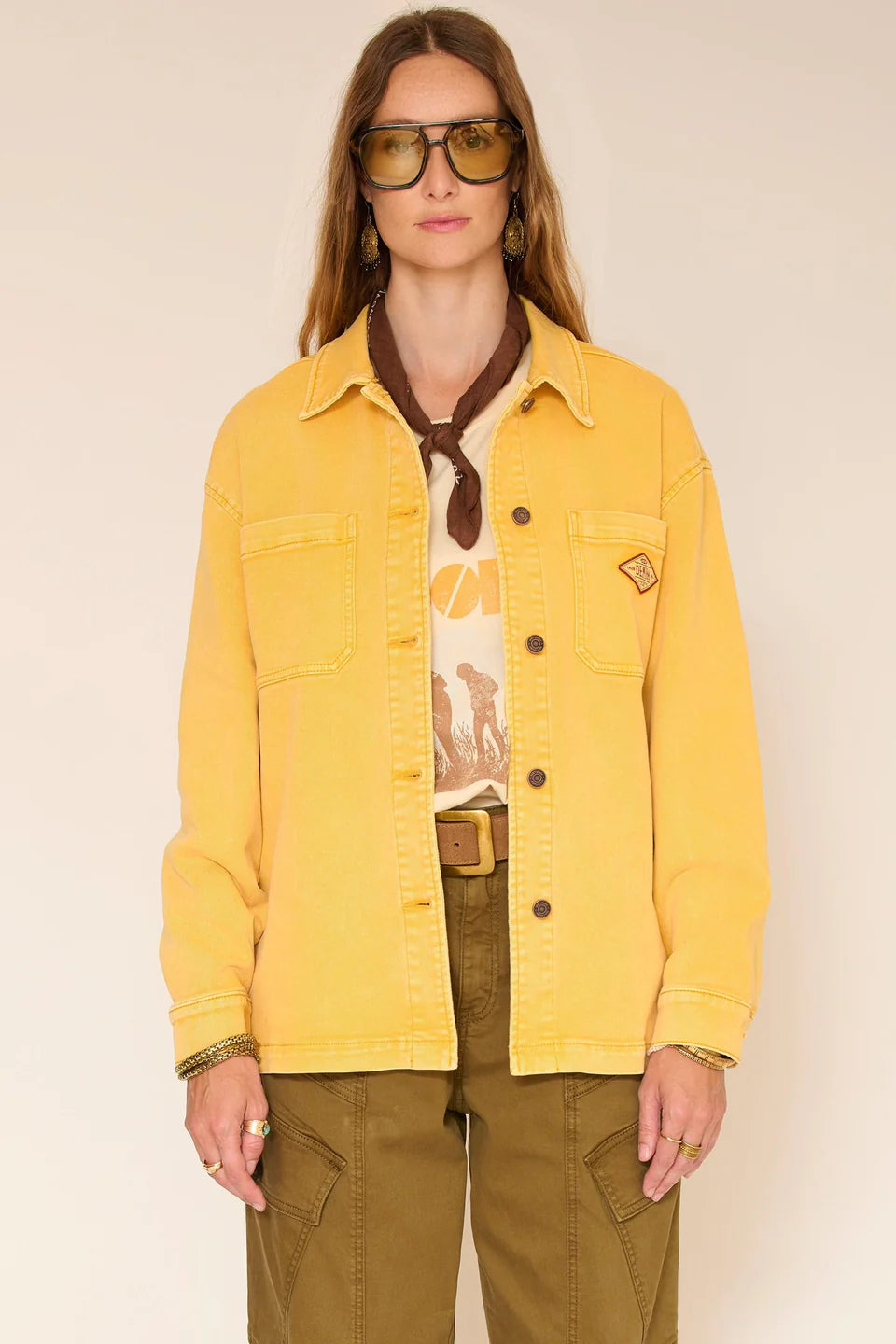 VESTE CHEMISE - WILLY PACIFIC DRILL-CURRY