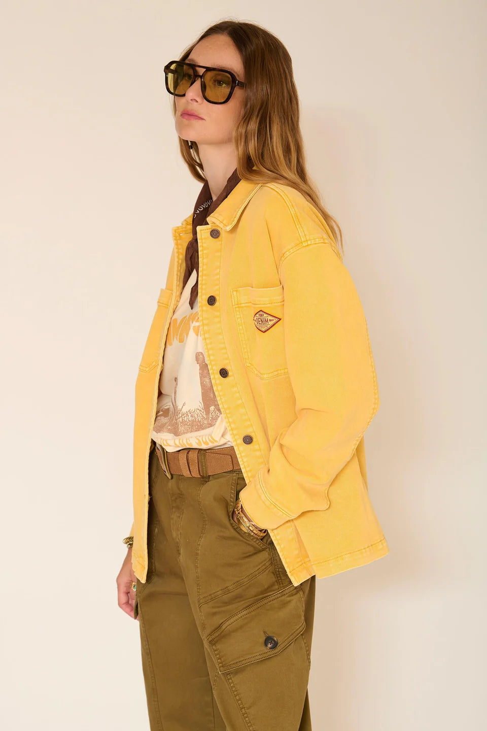 VESTE CHEMISE - WILLY PACIFIC DRILL-CURRY