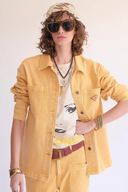 VESTE CHEMISE - WILLY PACIFIC DRILL-CURRY