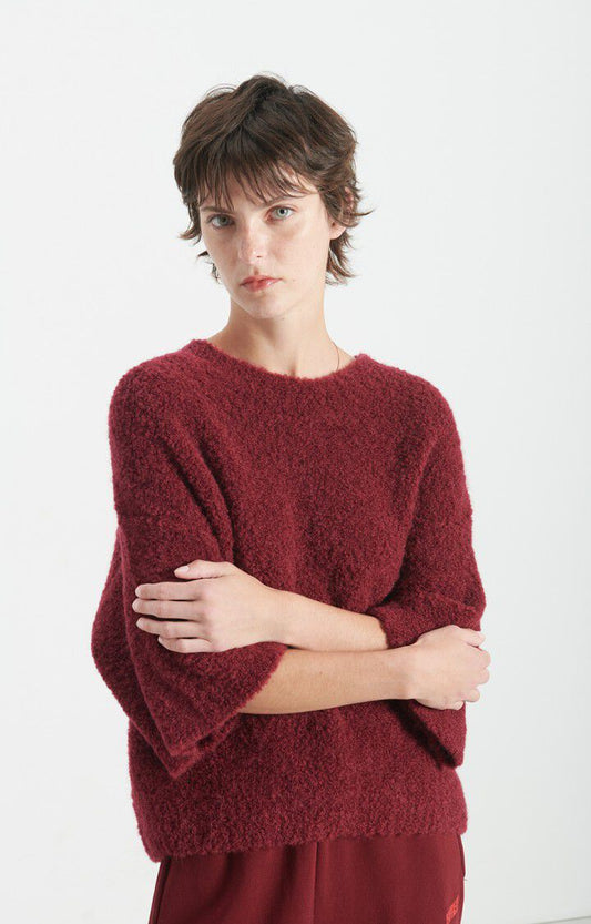 PULL FEMME ZOLLY Grenade Chiné