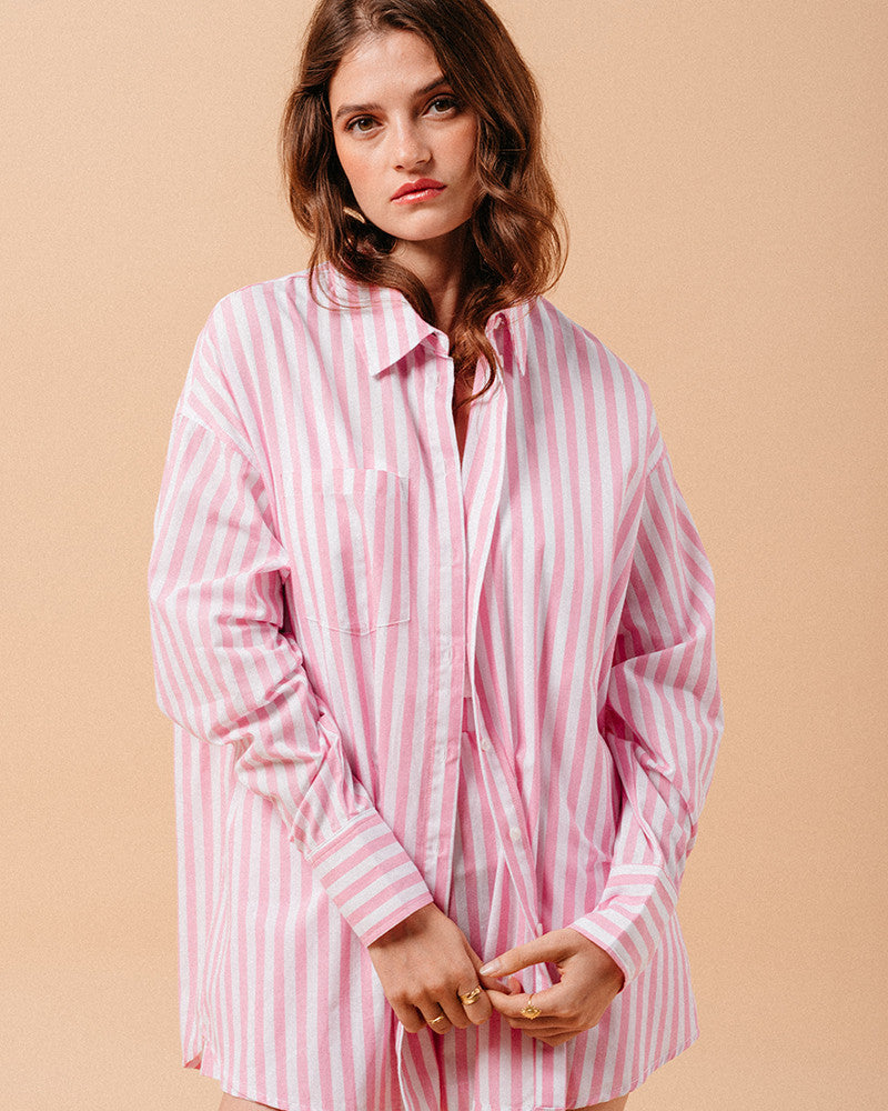 CHEMISE ROSE MONTREUIL