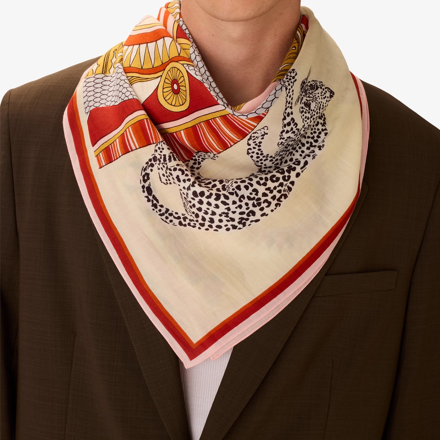 Carré 100 - Taj - Blanc