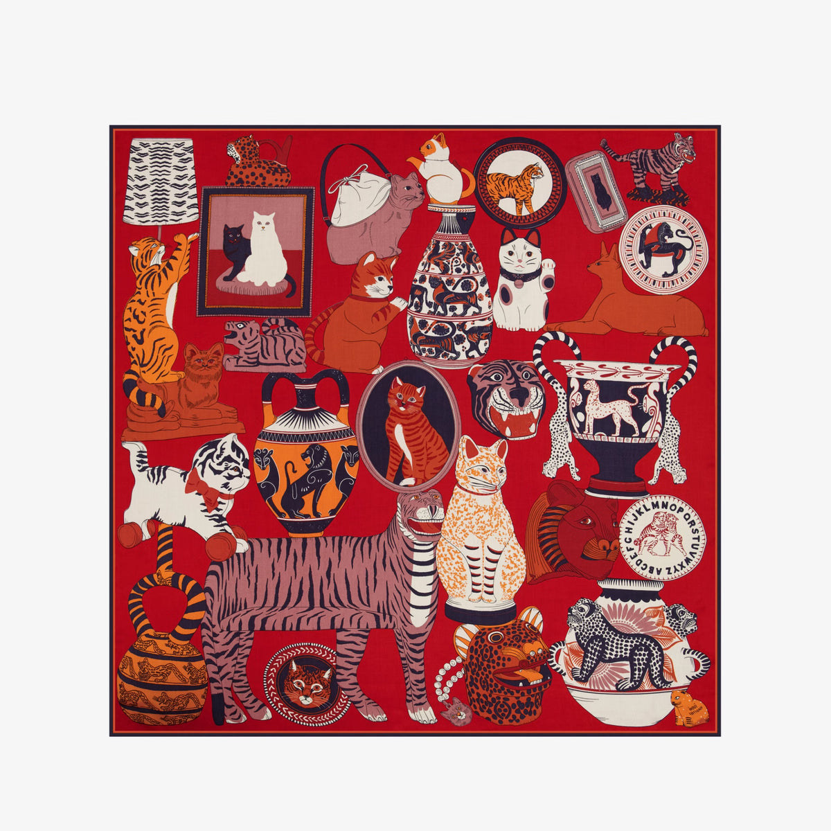 Carré 130 - Collectionneur - Rouge